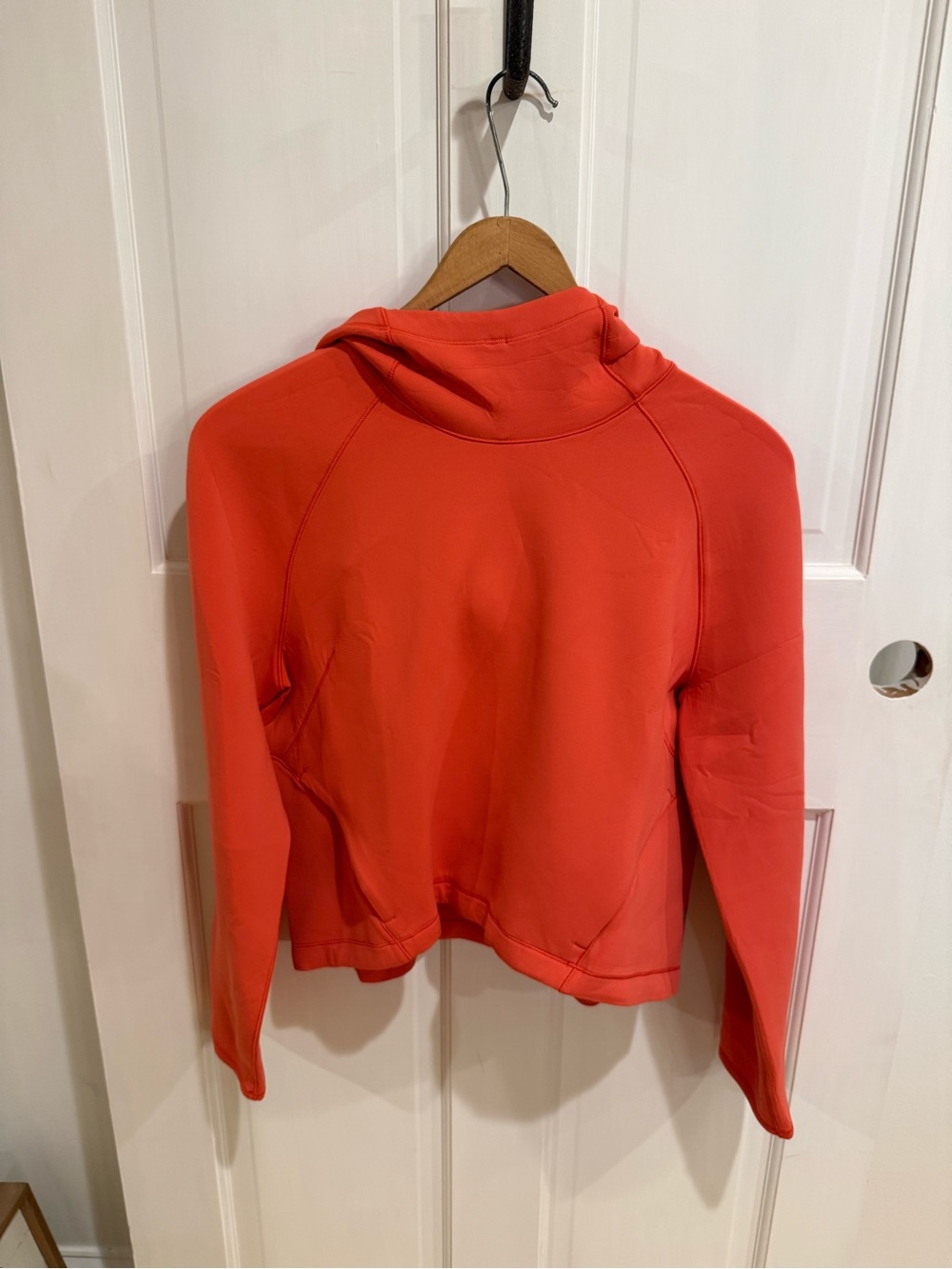 lululemon athletica Coral-Red Hooded Athletic Pullover